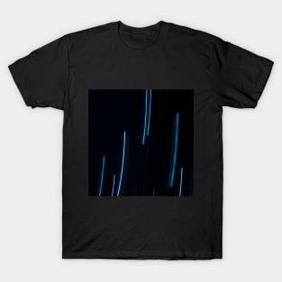 Blue blurred lights T-Shirt